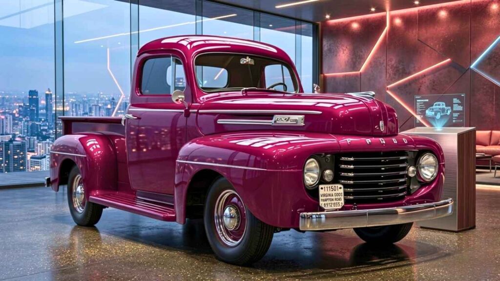 Ford F1 Vintage Pickup 2026: el ícono retro con estilo y tecnología avanzada